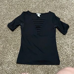 H&M black top